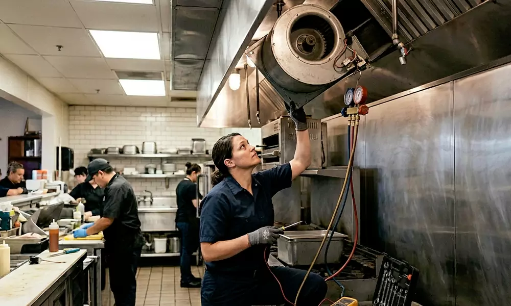 Commercial Exhaust Fan Repair in Revere, MA