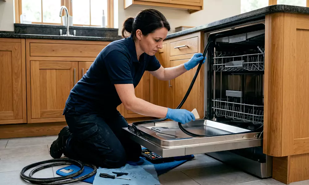 Dishwasher Door Gasket Replacement in Revere, MA
