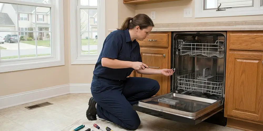 Dishwasher Latch Replacement in Revere, MA