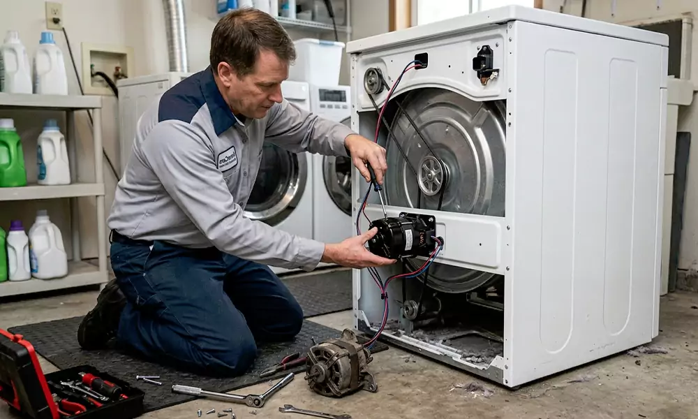 Dryer Motor Replacement in Revere, MA