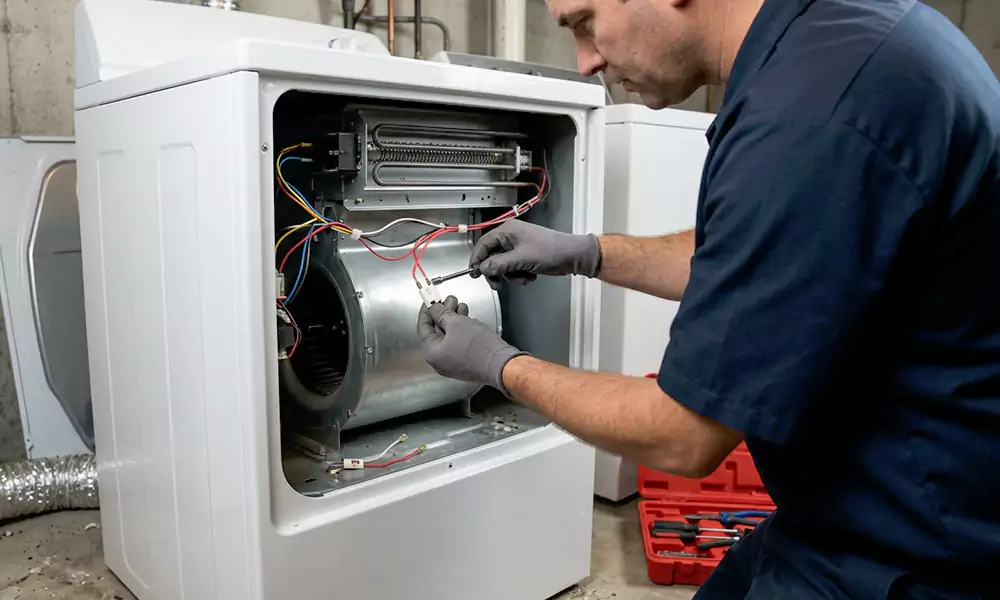 Dryer Thermal Fuse Replacement in Revere, MA