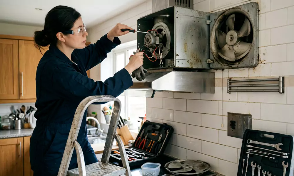 Exhaust Fan Repair in Revere, MA