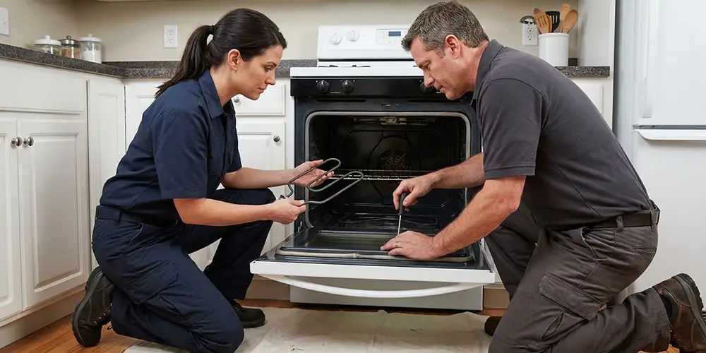 Oven Heating Element Replacement in Revere, MA