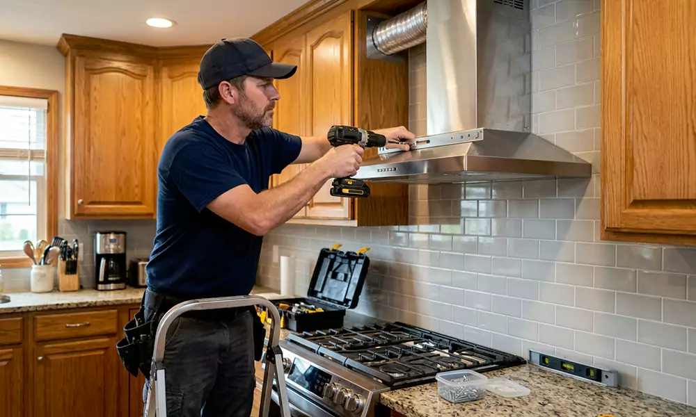 Range Hood Installation in Revere, MA
