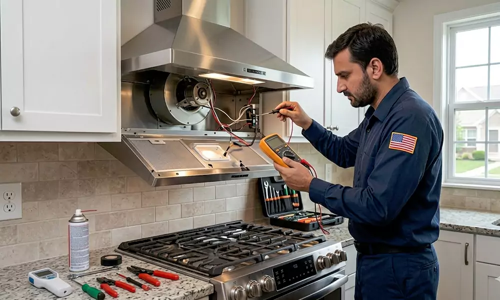 Range Hood Repair in Revere, MA