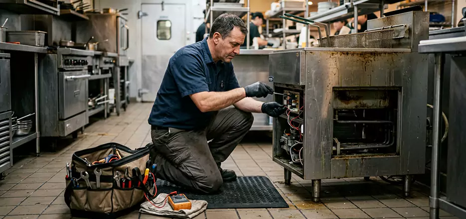 Industrial Fryer Thermostat Repair in Revere