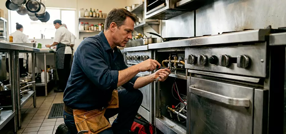 Emergency Commercial Stove Repair in Revere