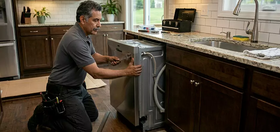 Same Day Dishwasher Installation in Revere