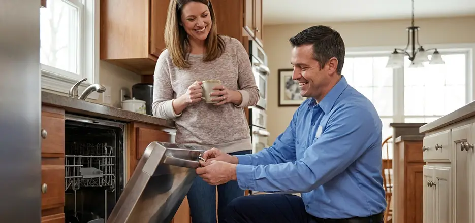 Dishwasher Latch Handle Replacement in Revere