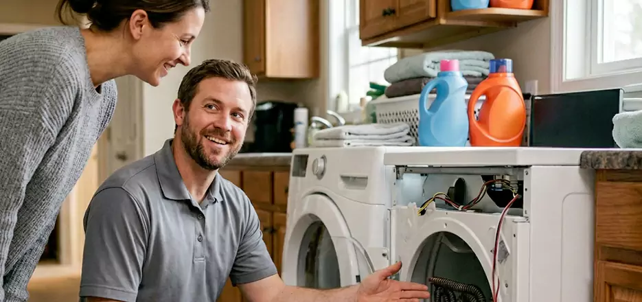 Dryer High Limit Fuse Replacement in Revere