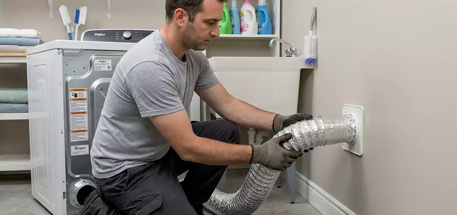 Dryer Exhaust Vent Repair in Revere