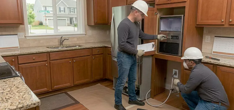 Emergency Ice Maker Water Line Installation in Revere