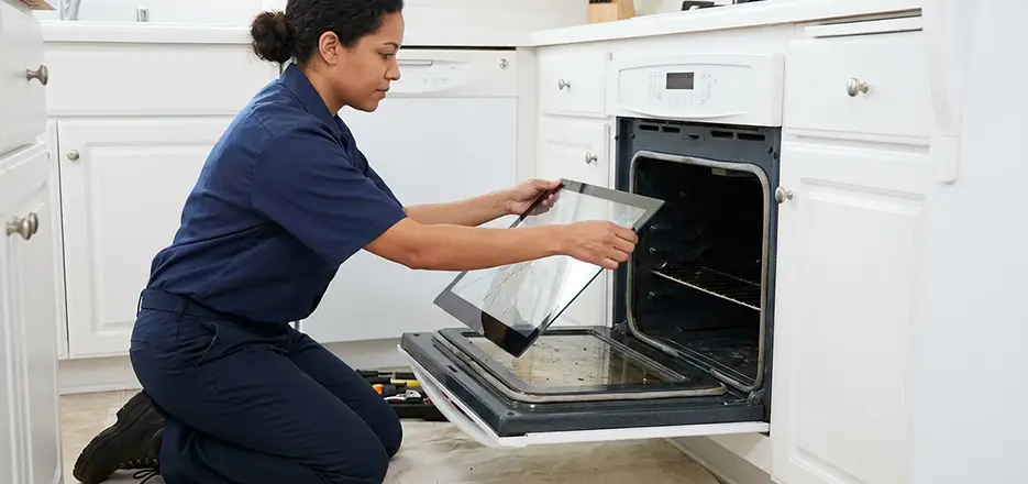 Range Oven Door Glass Replacement in Revere