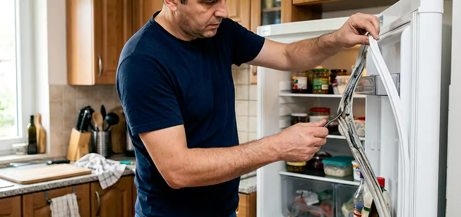 Replace Worn Refrigerator Seal in Revere