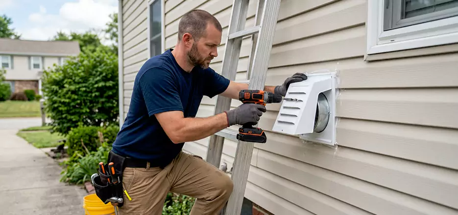 Dryer Vent Hood Installation Revere