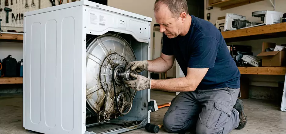 Washer Tub Bearing Replacement in Revere